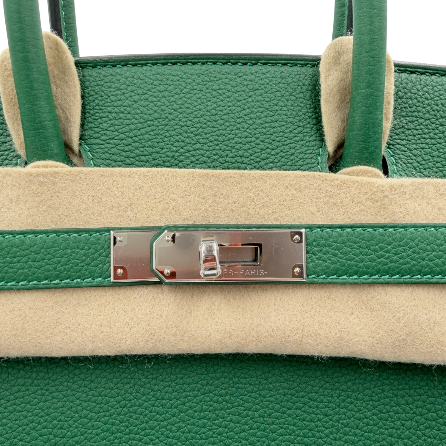 Hermès Birkin 25 Togo Leather in Vert Moyen