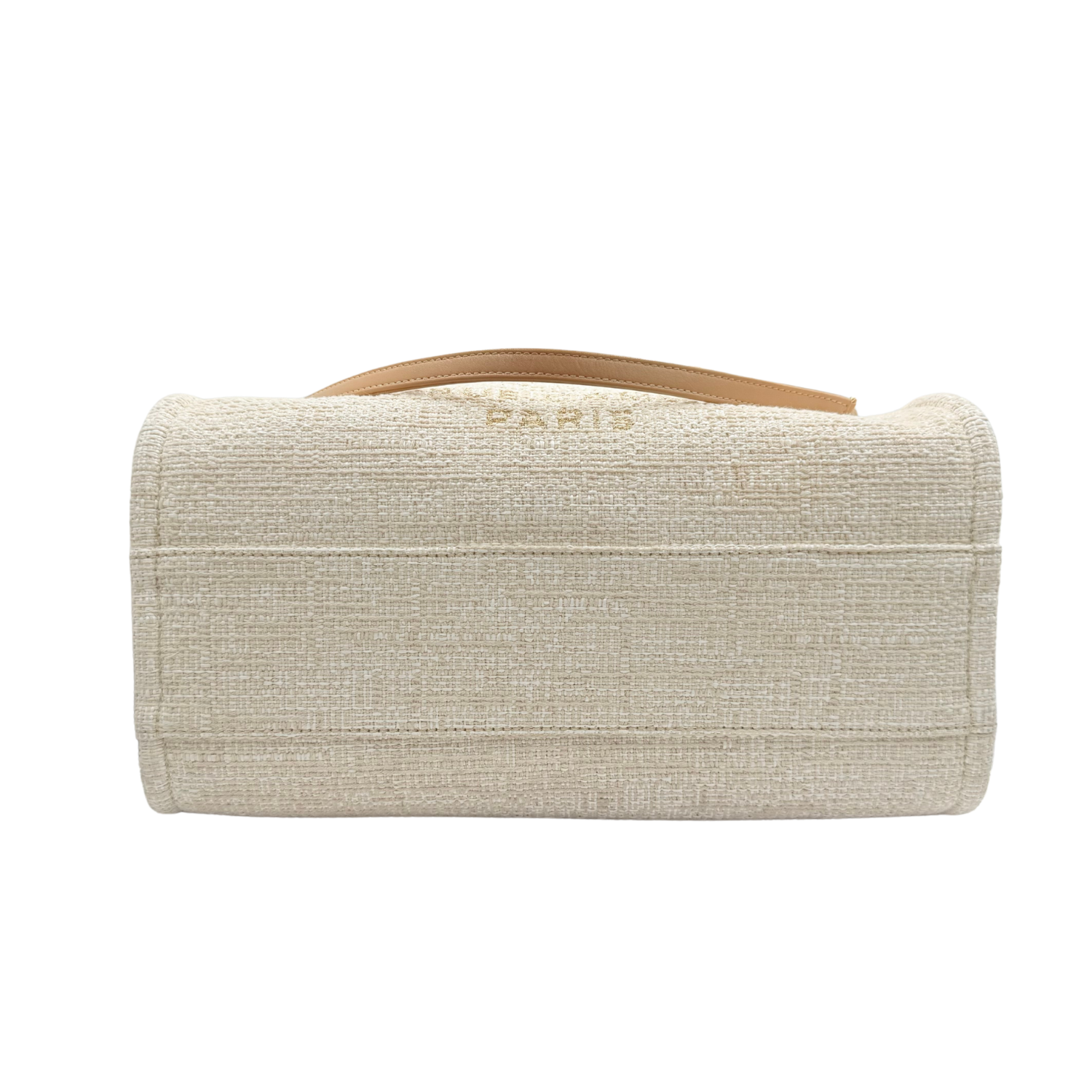 Chanel Small Deauville Tote Ivory
