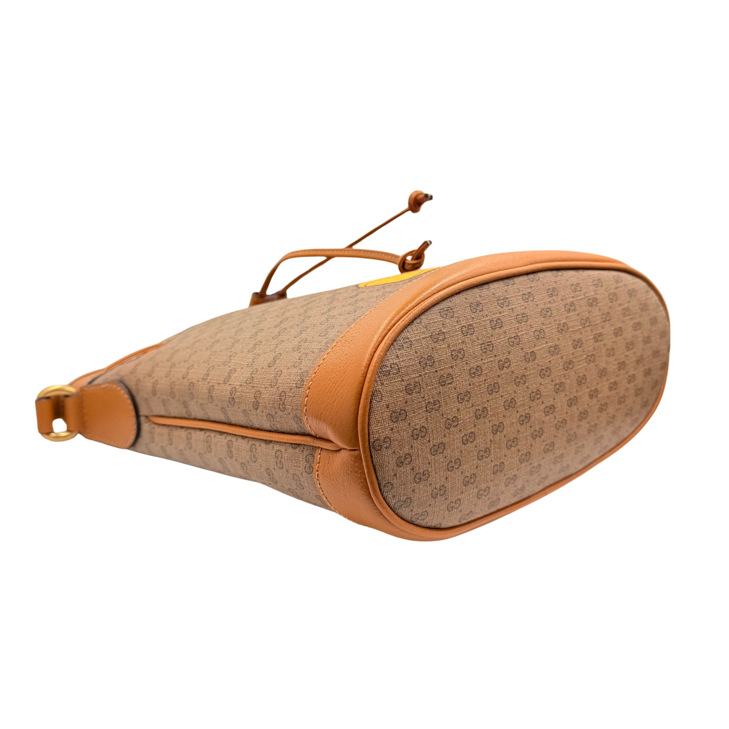 Gucci x Disney GG Supreme Monogram Bucket Bag Beige