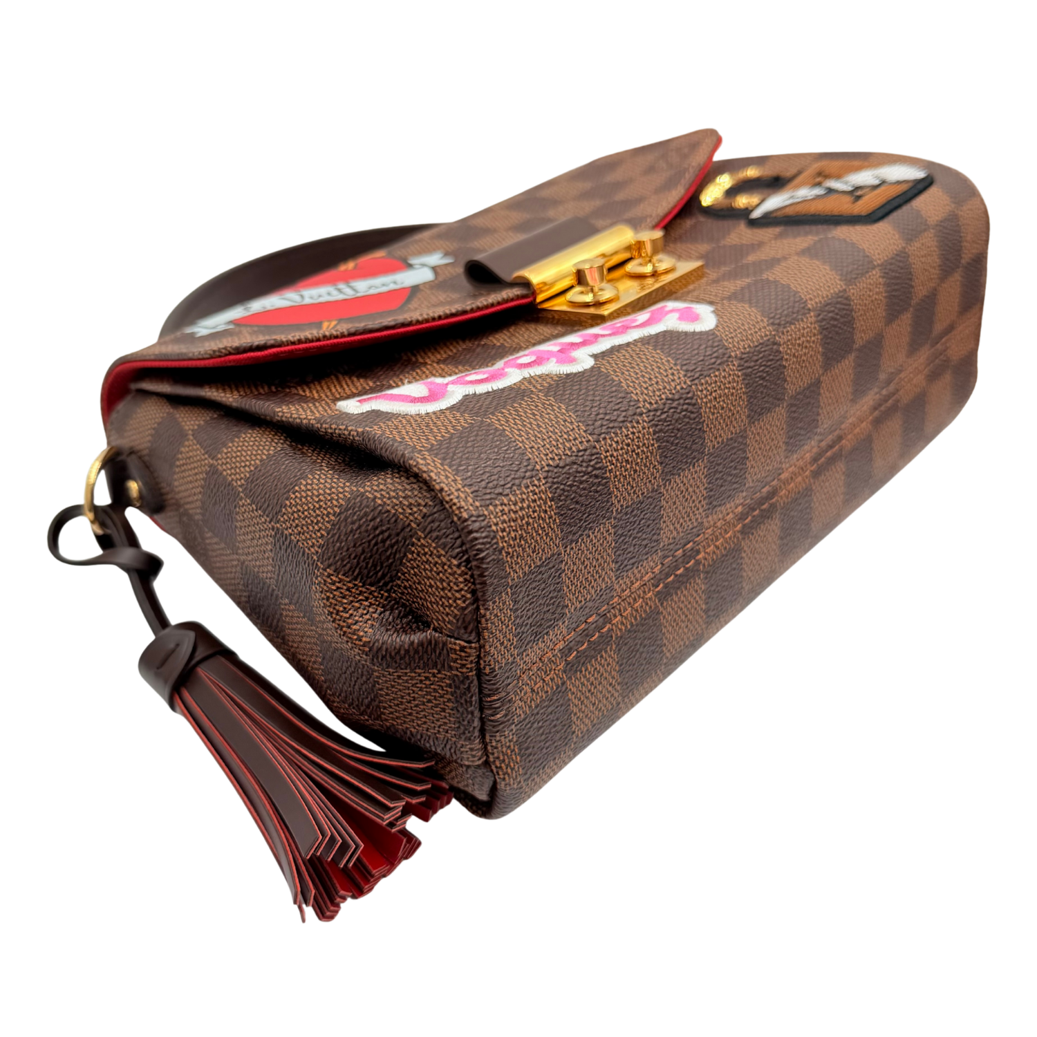 Louis Vuitton Limited Edition Damier Ebene Patches Croisette