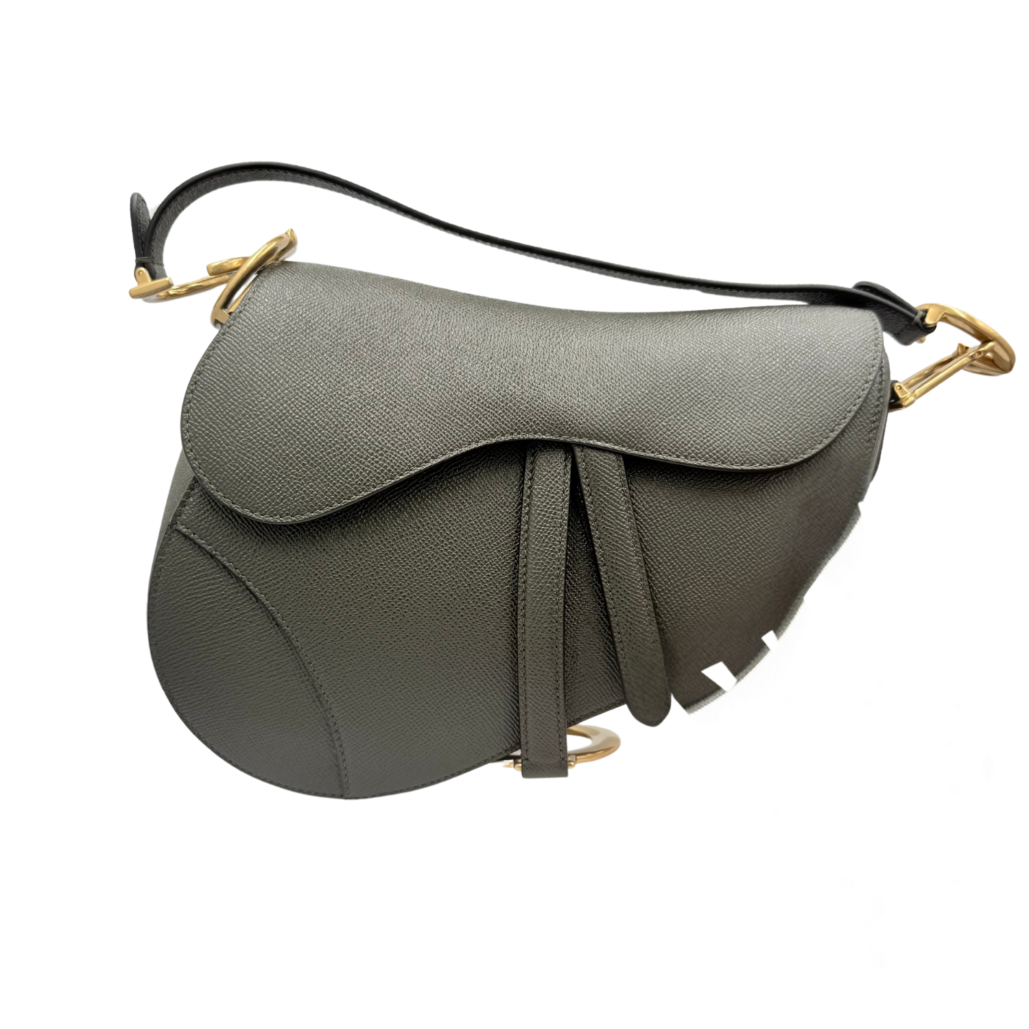 Christian Dior Saddle Bag Army Green