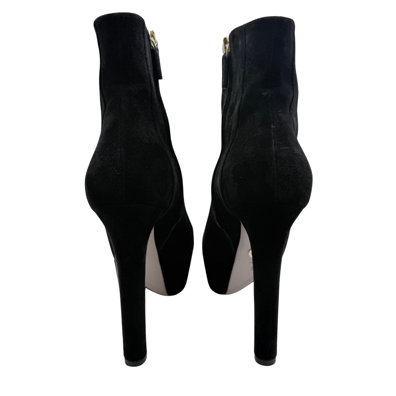 Gucci Suede Boots Black