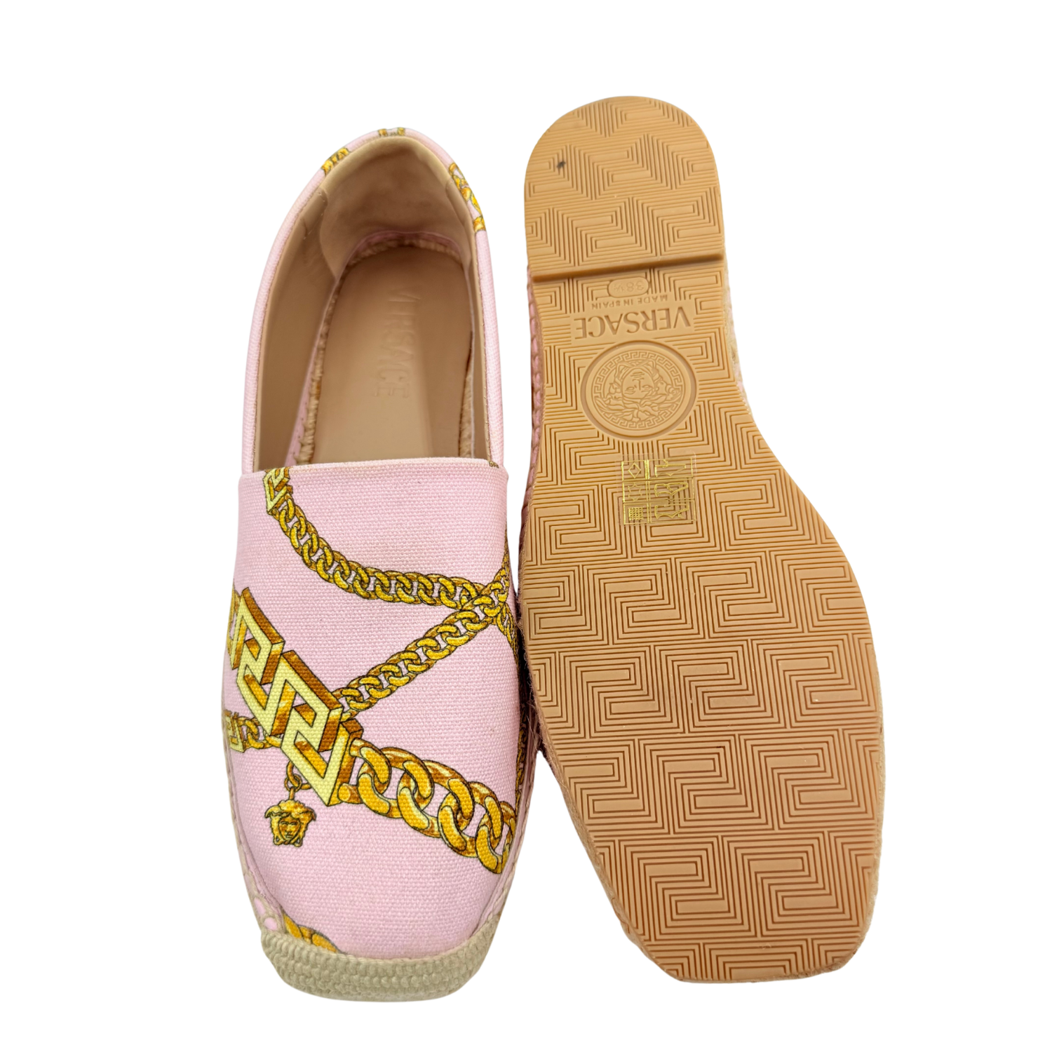 Versace Medusa Insignia Espadrilles
