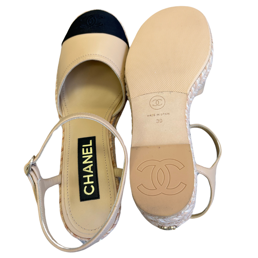 Chanel CC Espadrilles