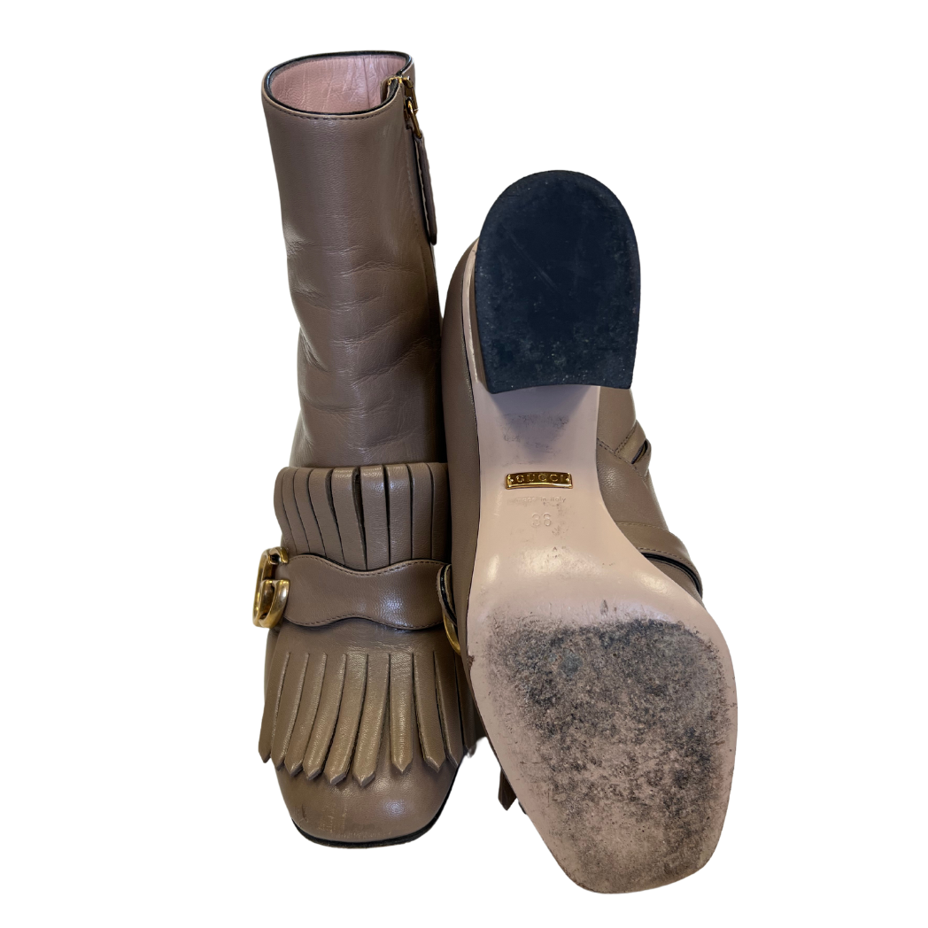 Gucci Fringe Boots