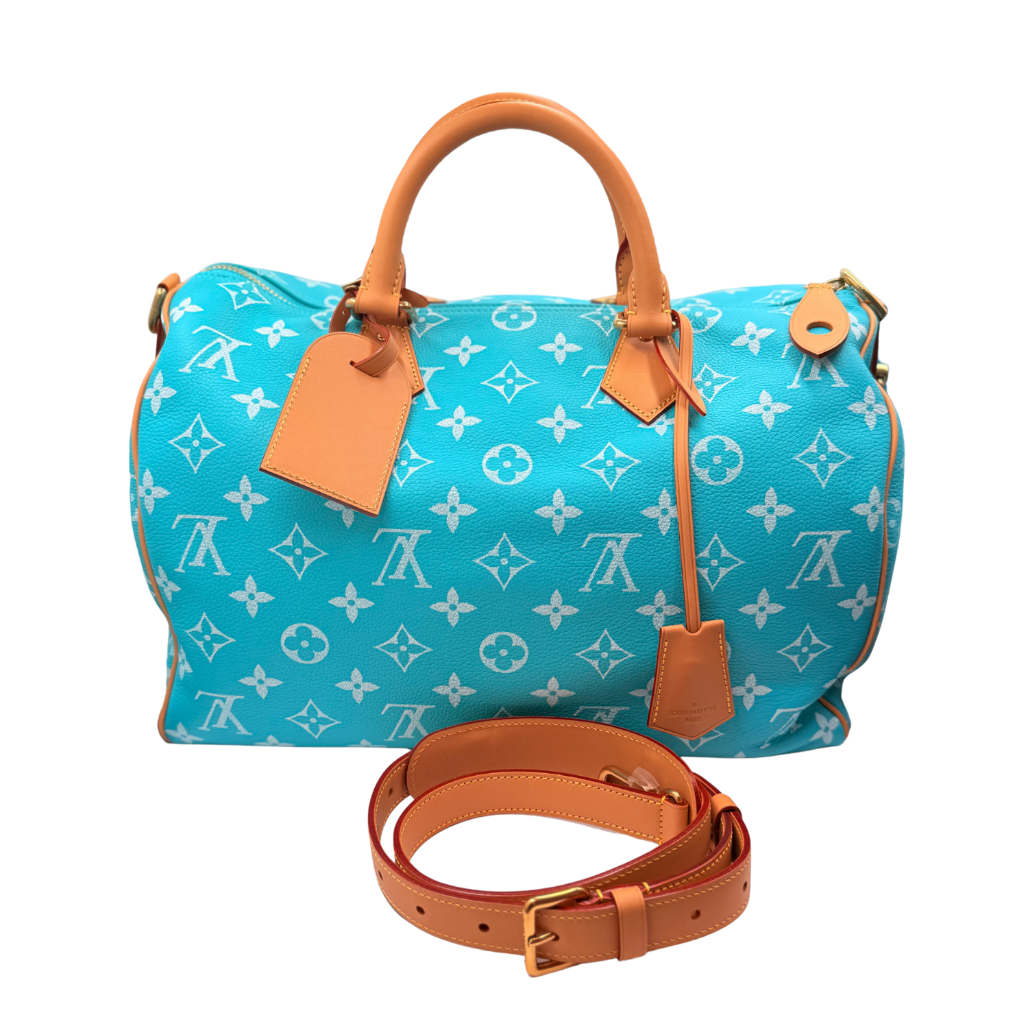 Louis Vuitton Speedy P9 Bandoulière 25 Turquoise