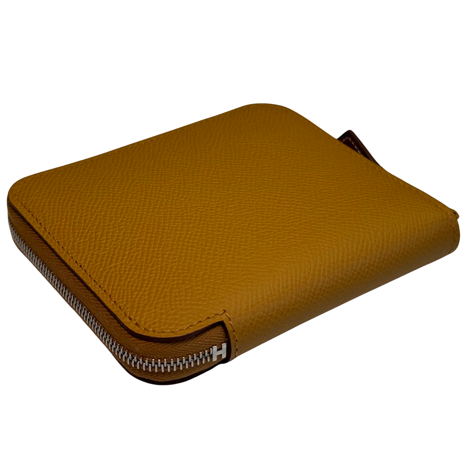 Hermès Epsom Silk'in Compact Wallet Sesame