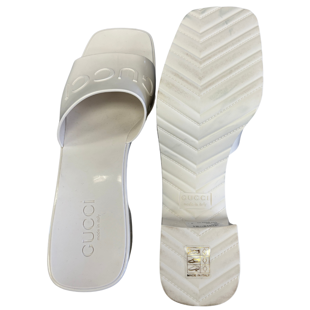 Gucci Rubber Mules