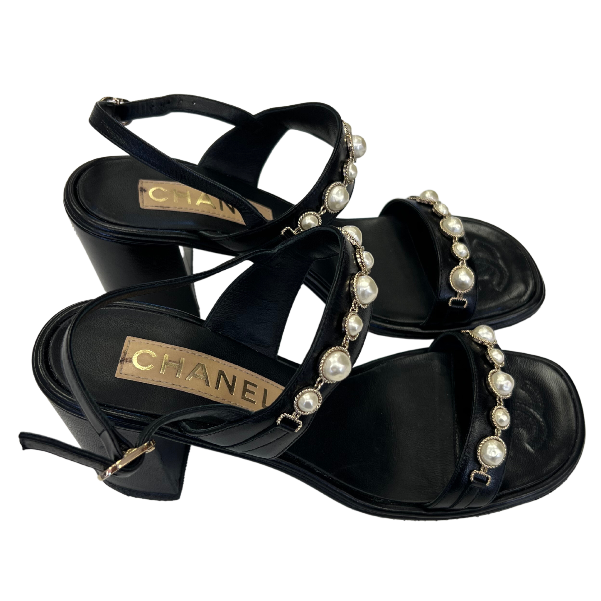 Chanel Slingback Platform