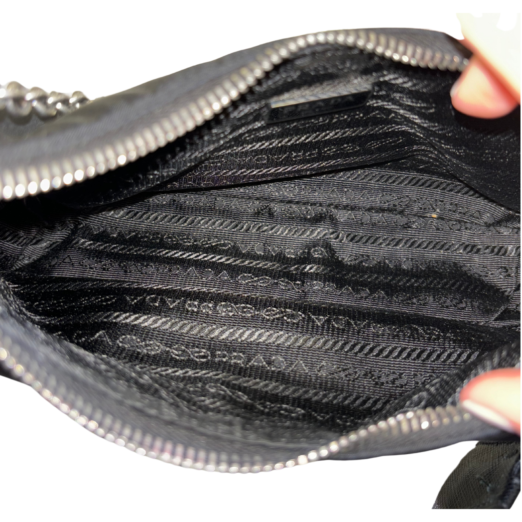Prada Re-Edition Nylon Pochette