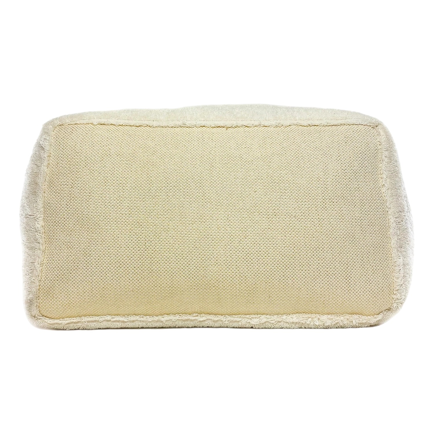 Chanel Ivory Terry Cloth Tote Beachwear Set
