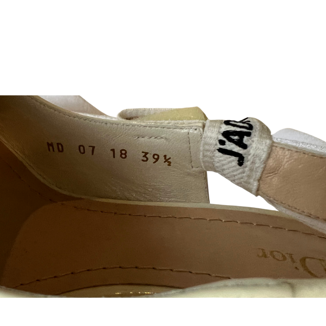 Dior J'Adior Patent Leather Slingback