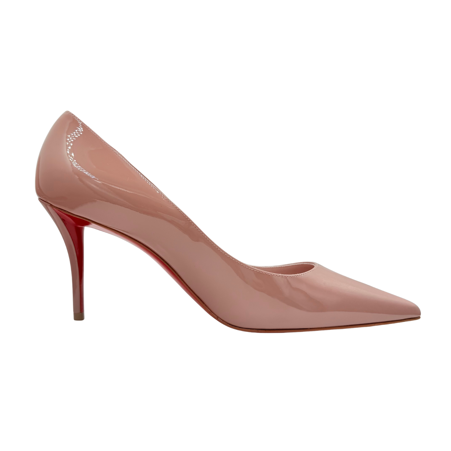 Christian Louboutin 80mm Miss Z Pointed Toe Pumps Vintage Rose