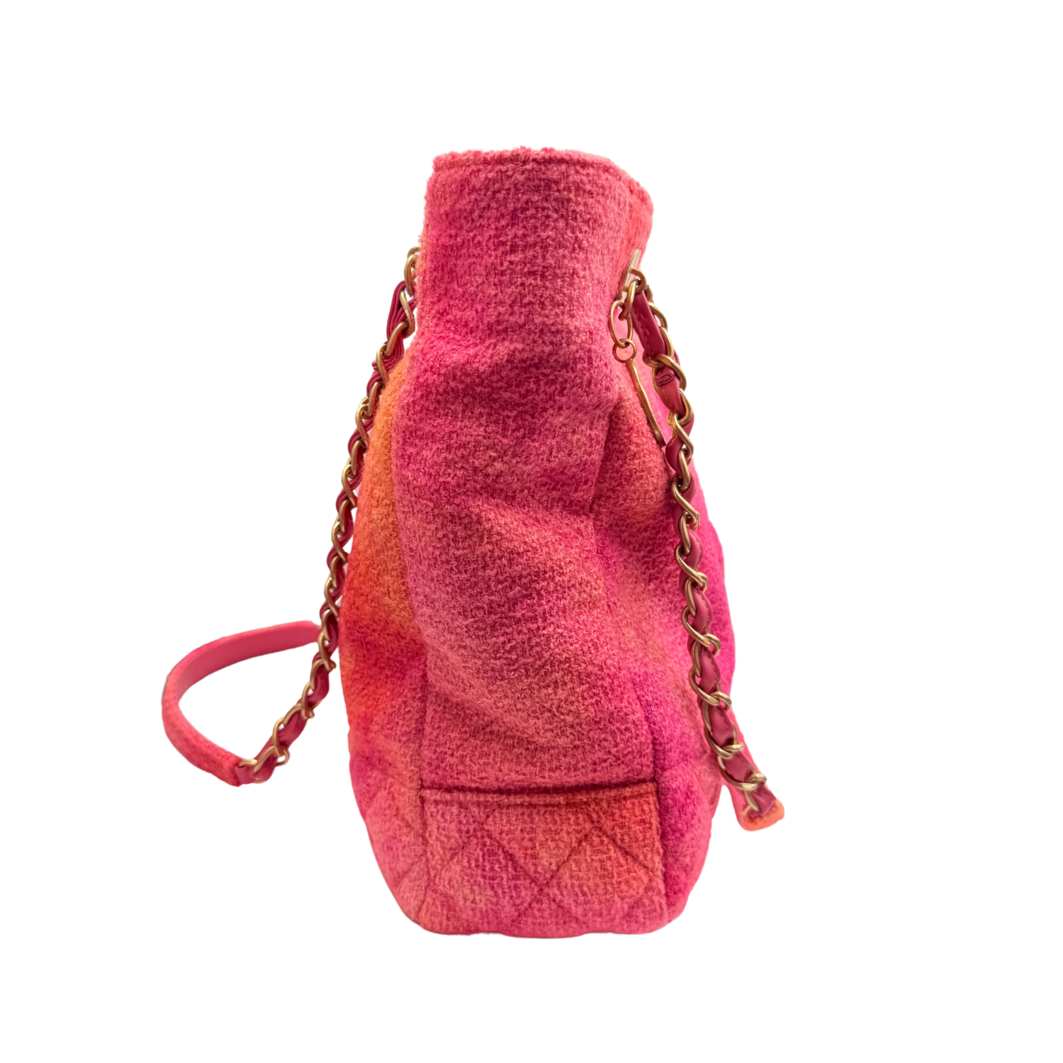 Chanel Tweed Timeless Tote Tie-Dye