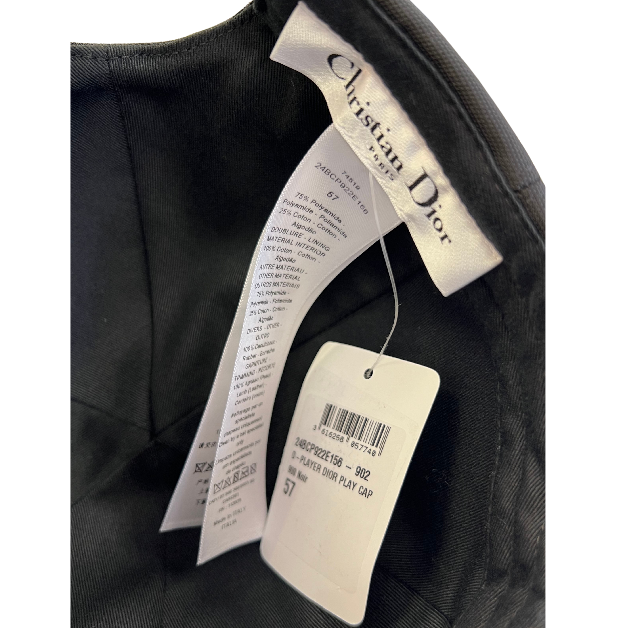 Christian Dior D-player Cap