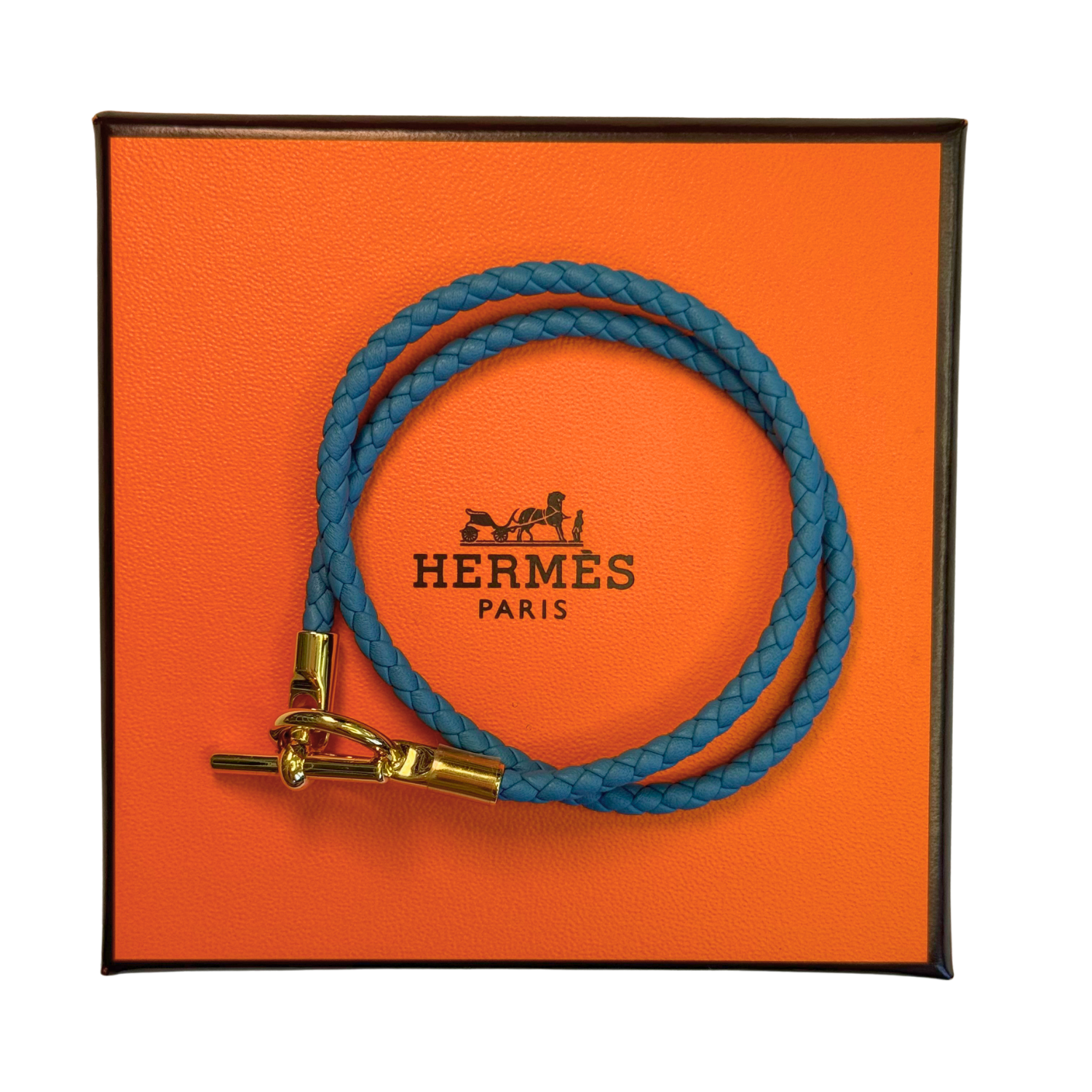 Hermès Glenan Leather Bracelet