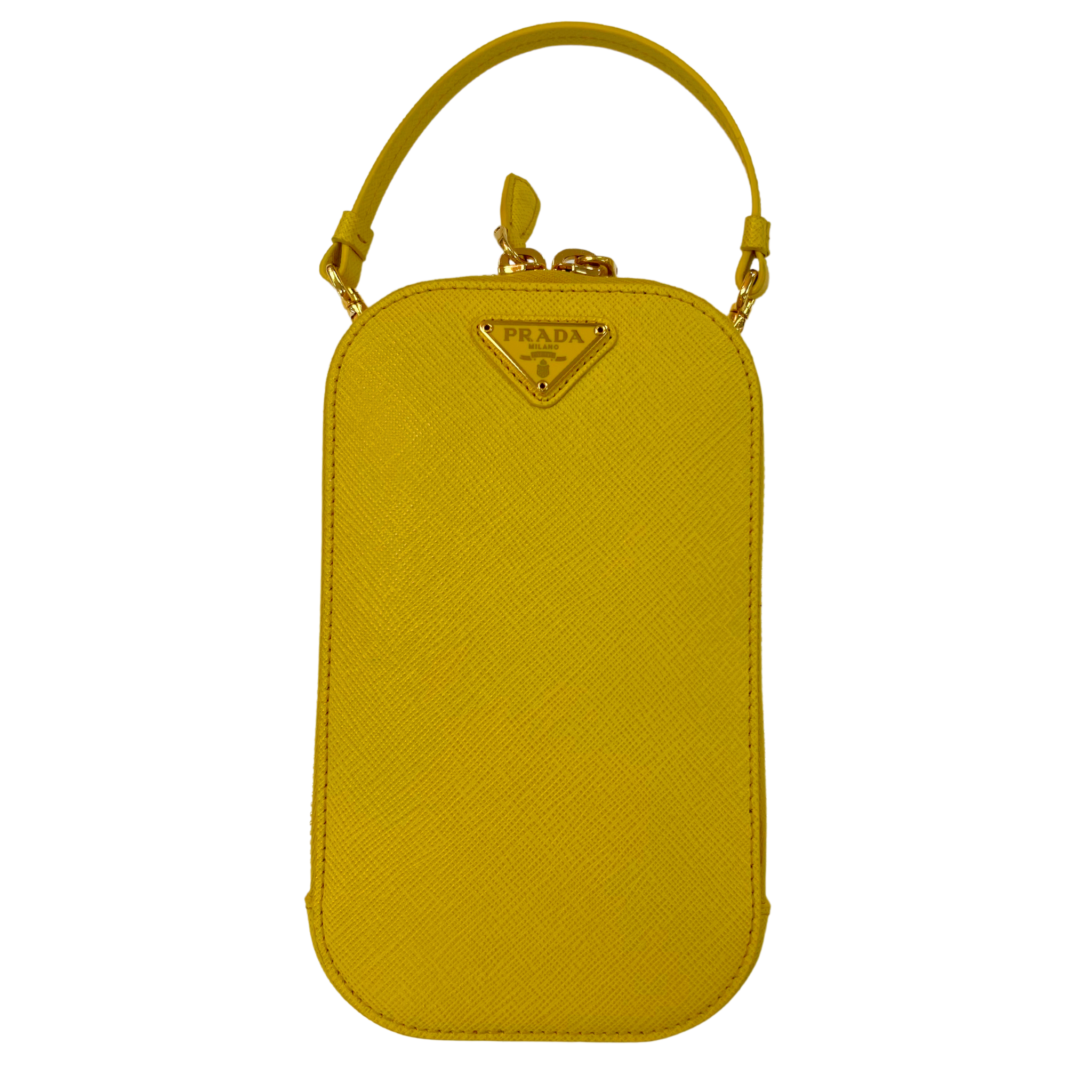 Prada Saffiano Phone Holder