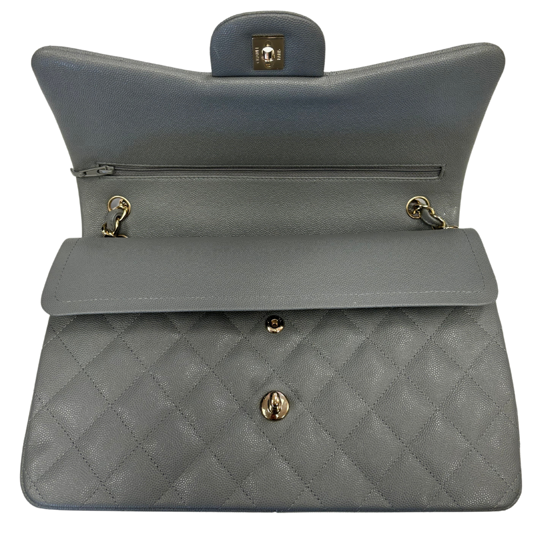 Chanel Jumbo Classic Double Flap Grey