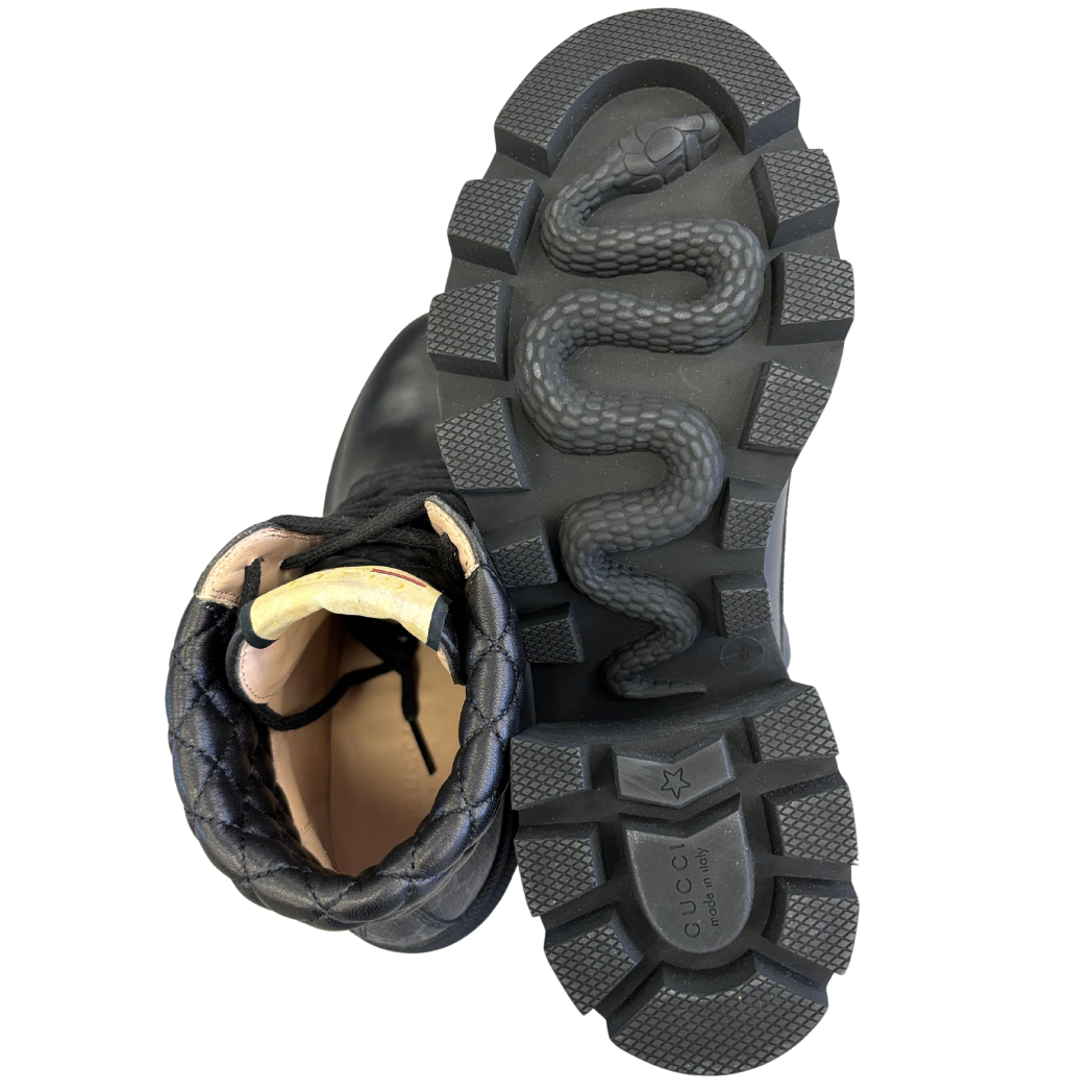 Gucci Combat Boots
