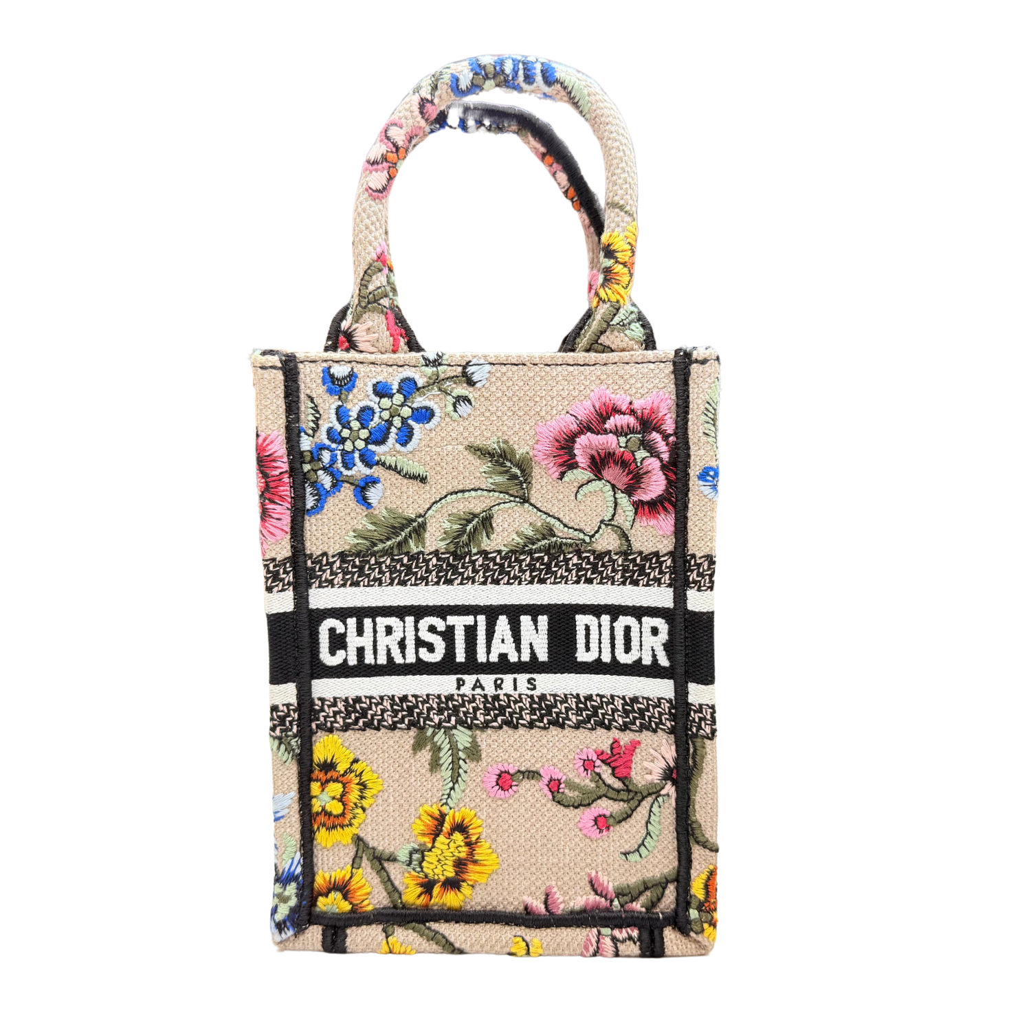 Christian Dior Mini Book Tote Phone Bag