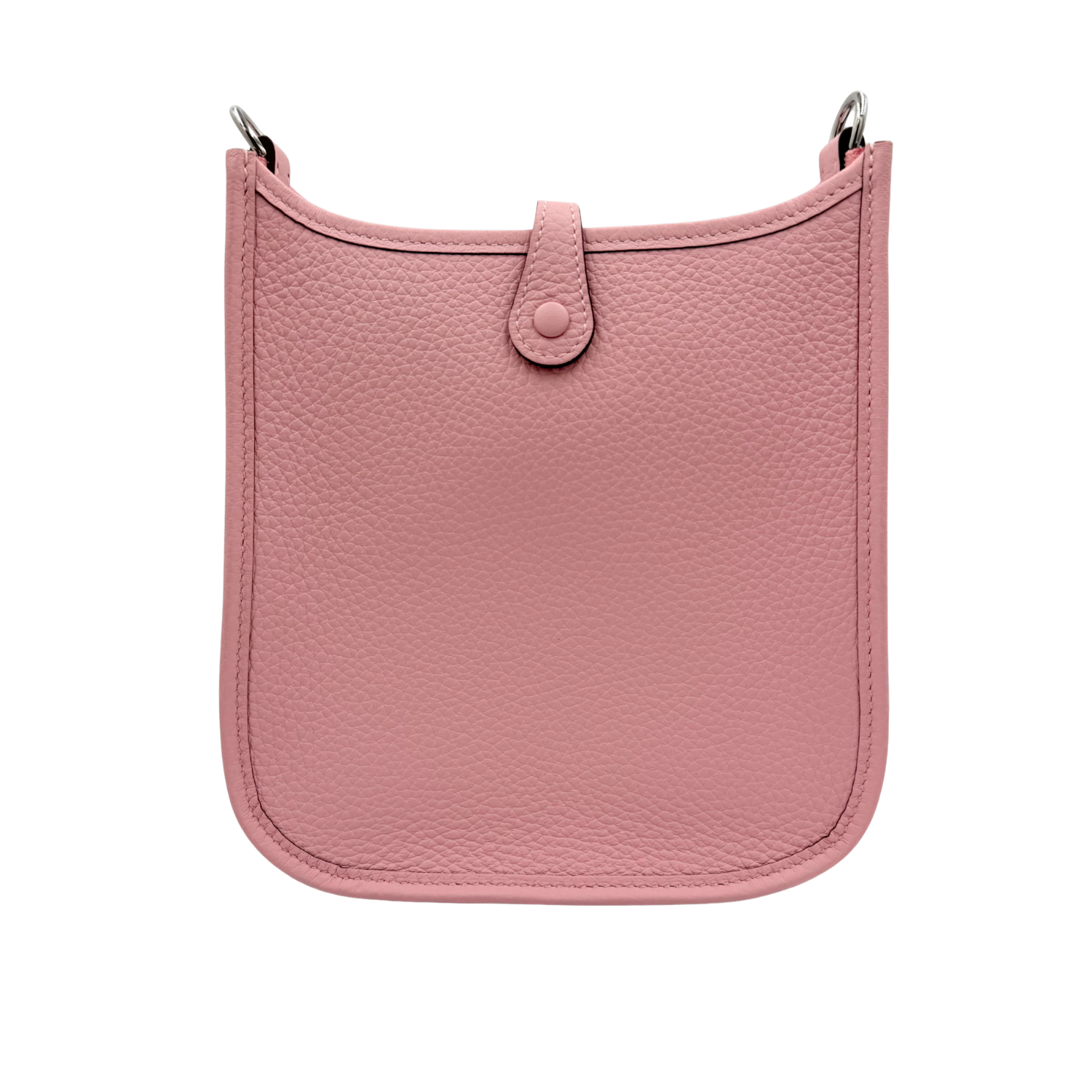 Hermès Clemence Evelyne II TPM 16 Rose Sakura Palladium Hardware