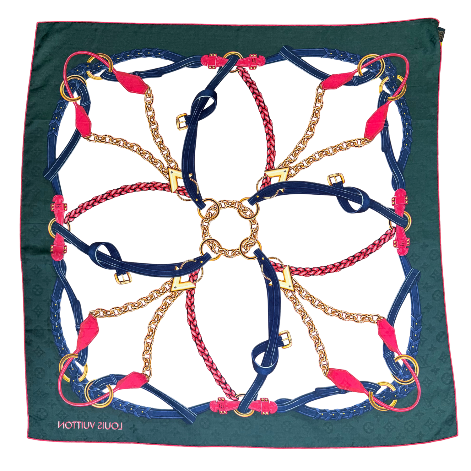 Louis Vuitton Handle Me Silk Scarf