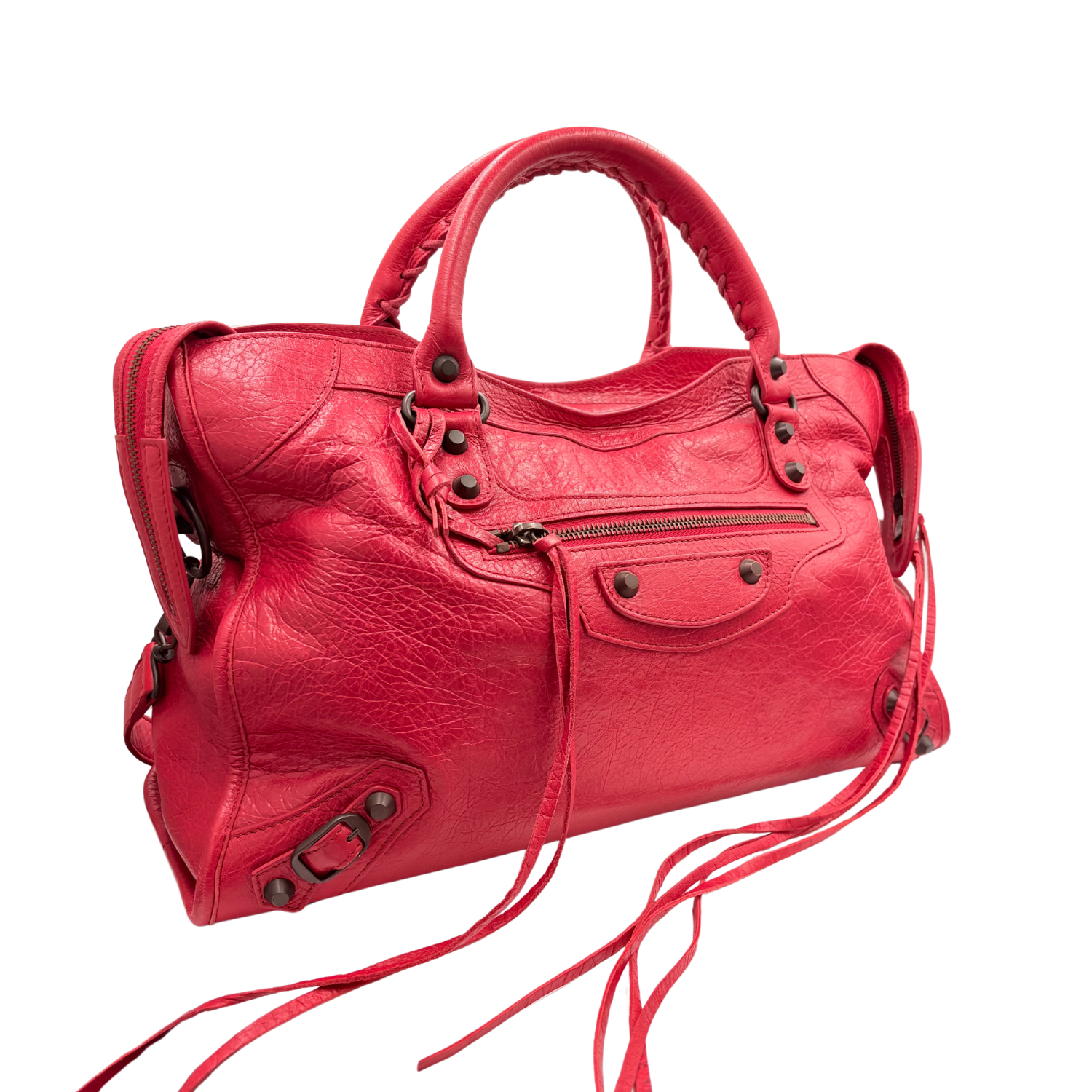 Balenciaga Small Le City Bag Red