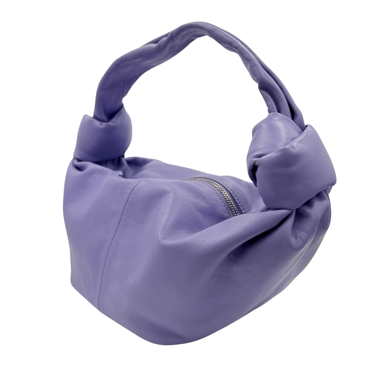 Bottega Veneta Nappa Mini Double Knot Bag Lavender