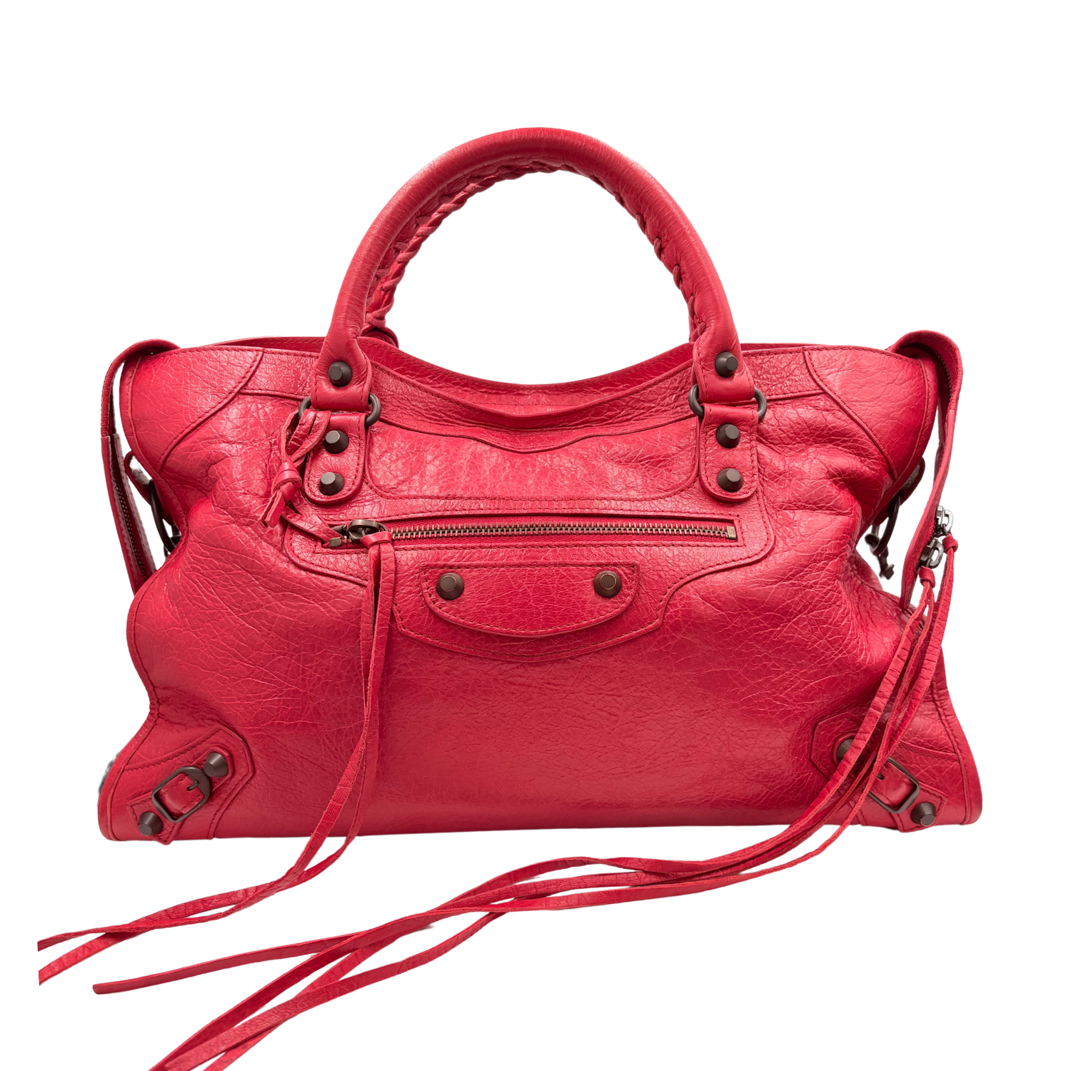 Balenciaga Small Le City Bag Red