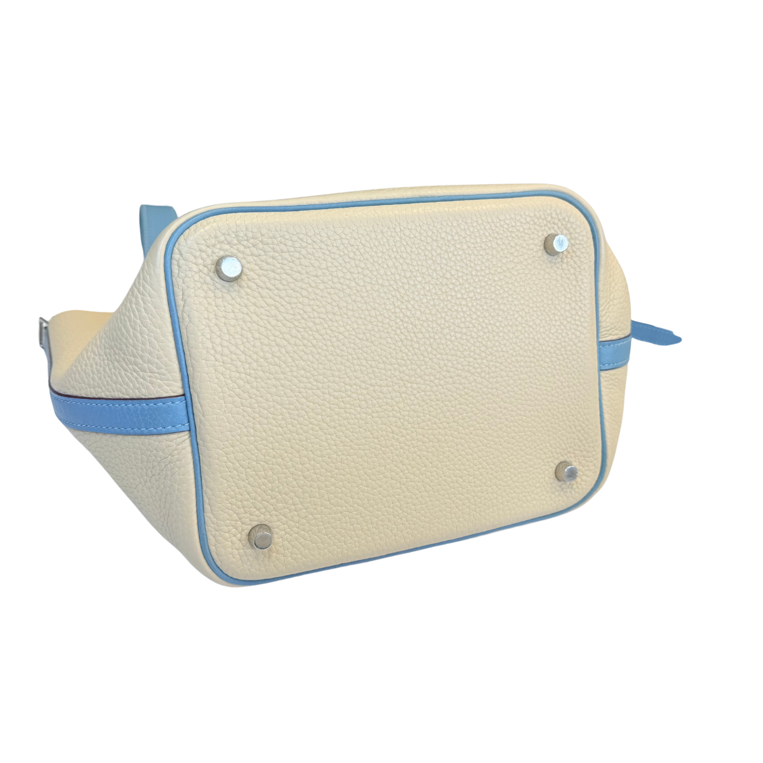 Hermès Picotin 22 Bi-Color Creme & Blue