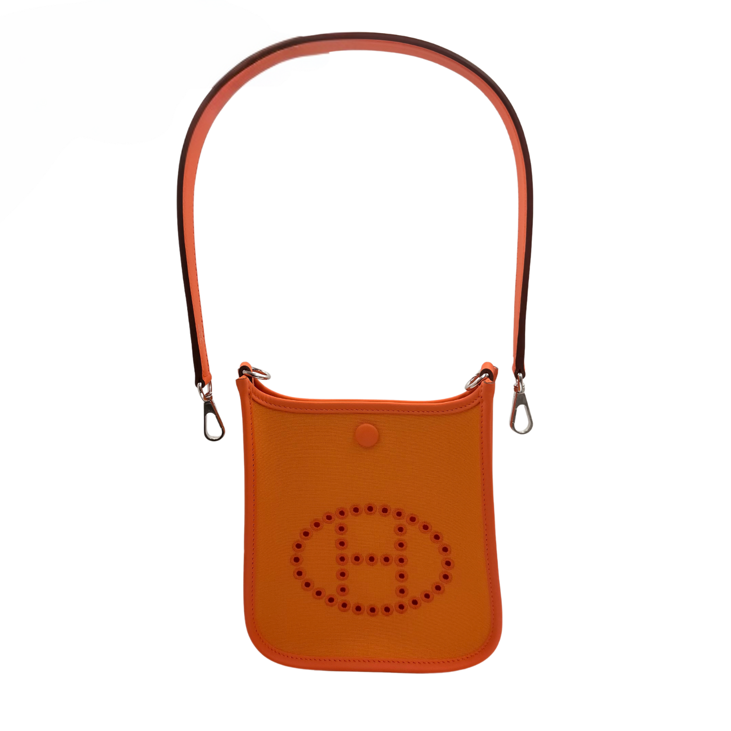 Hermès Neo Evelyne 16 Bag Jaune D'Or, Feu, Orange Minium