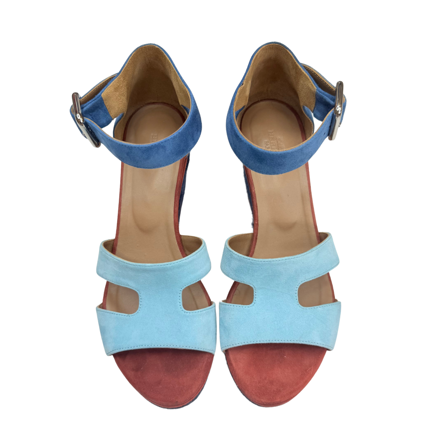 Hermès Limited Edition Ilana Wedges Multicolor