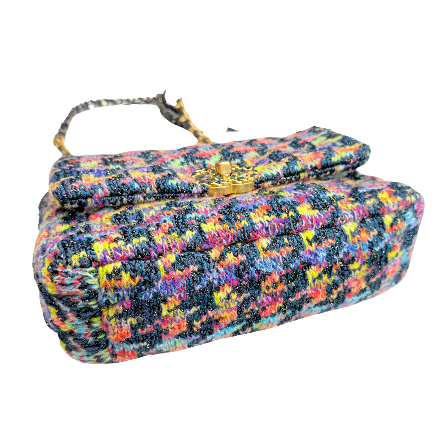 Chanel Medium Houndstooth Tweed '19 Flap Bag