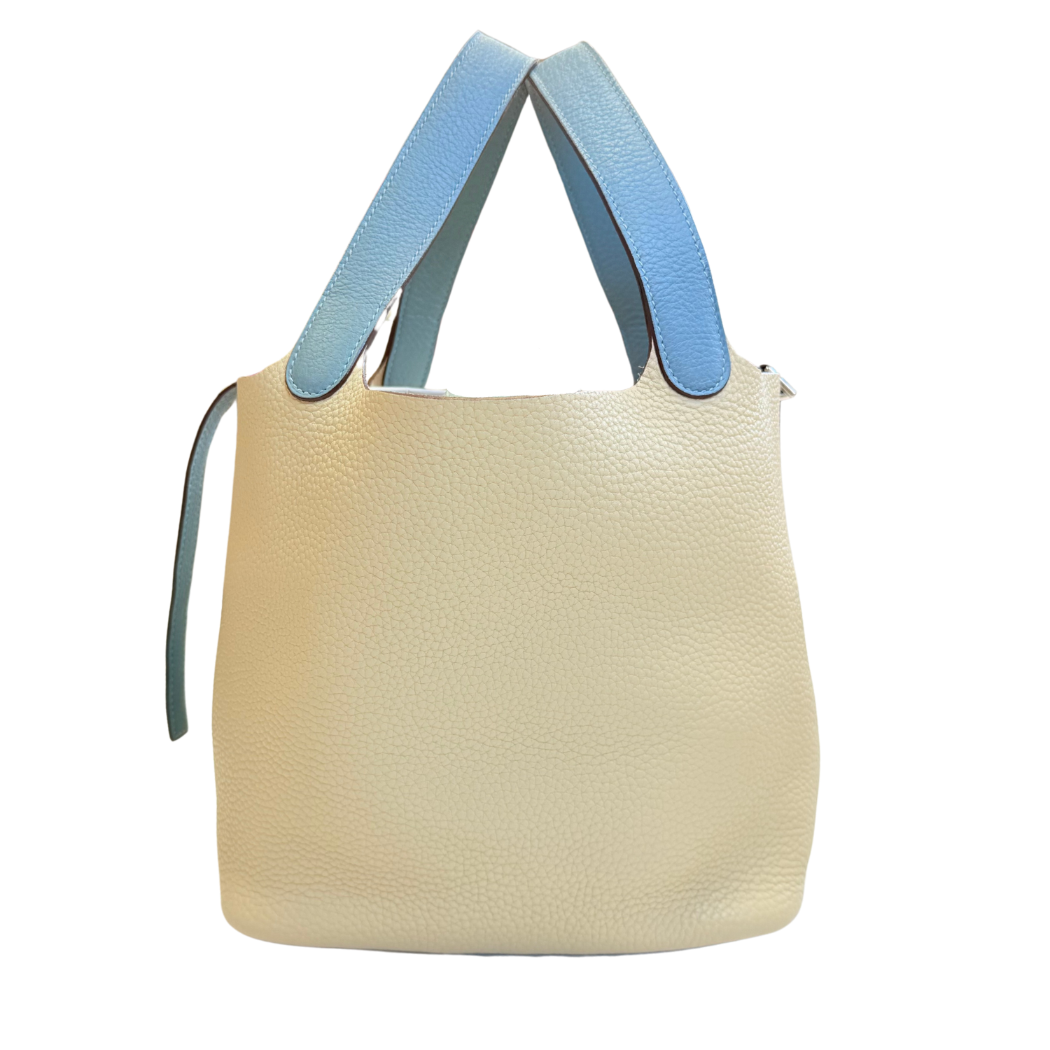 Hermès Picotin 22 Bi-Color Creme & Blue
