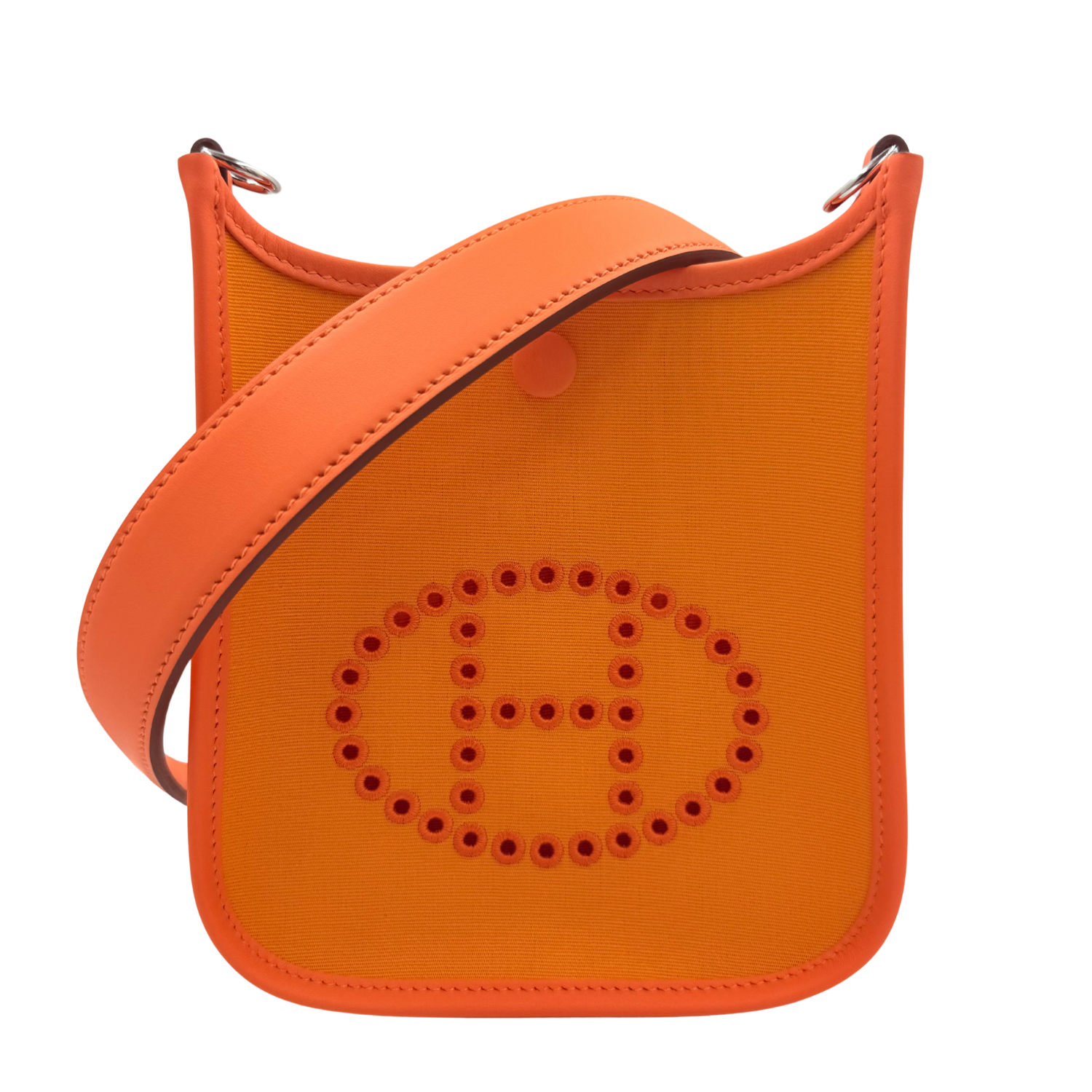 Hermès Neo Evelyne 16 Bag Jaune D'Or, Feu, Orange Minium