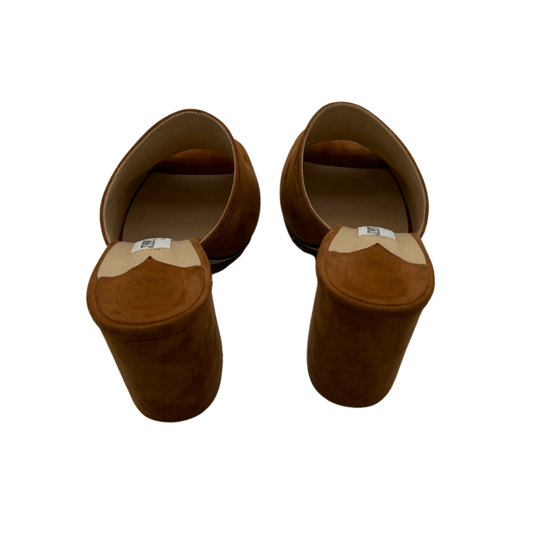 Jimmy Choo Suede Baia 100 Mules