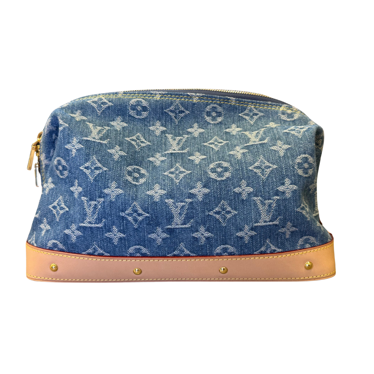 Louis Vuitton Denim Pochette Cosmétique GM