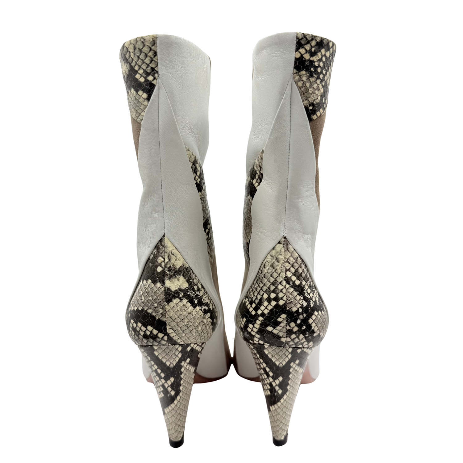 Aquazzura Heeled Ankle Boots Multicolor