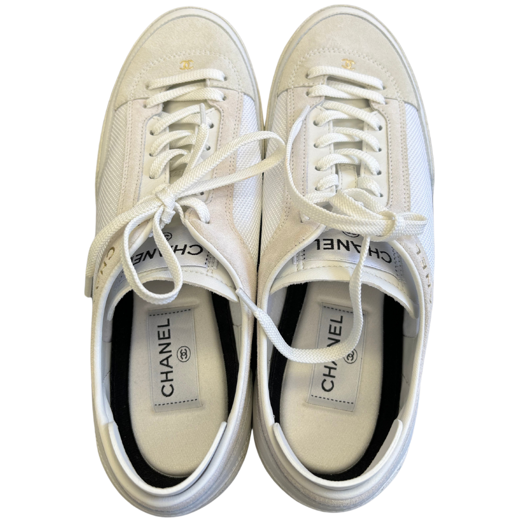Chanel Suede Sneakers 2023