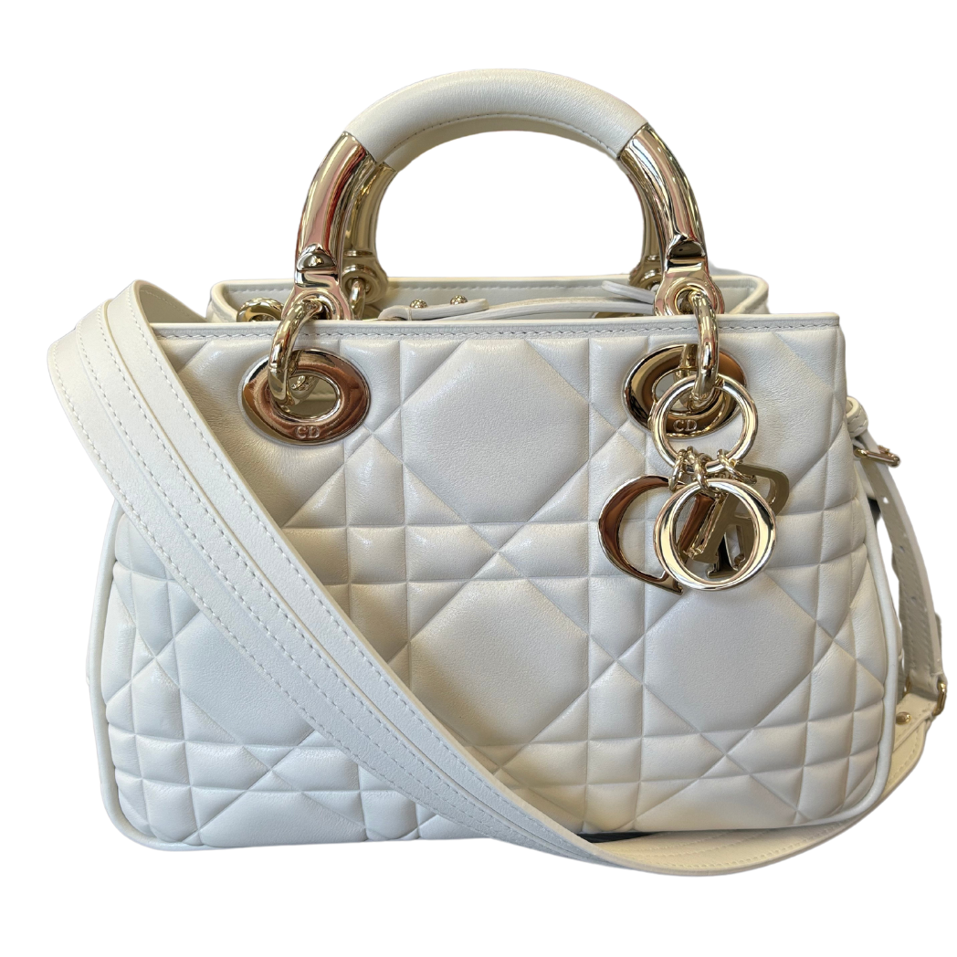 Dior The Lady 95.22 Bag Creme