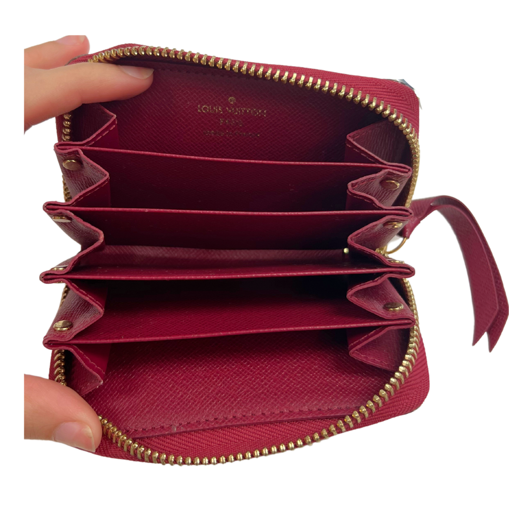 Louis Vuitton Zippy Multicartes Fuschia