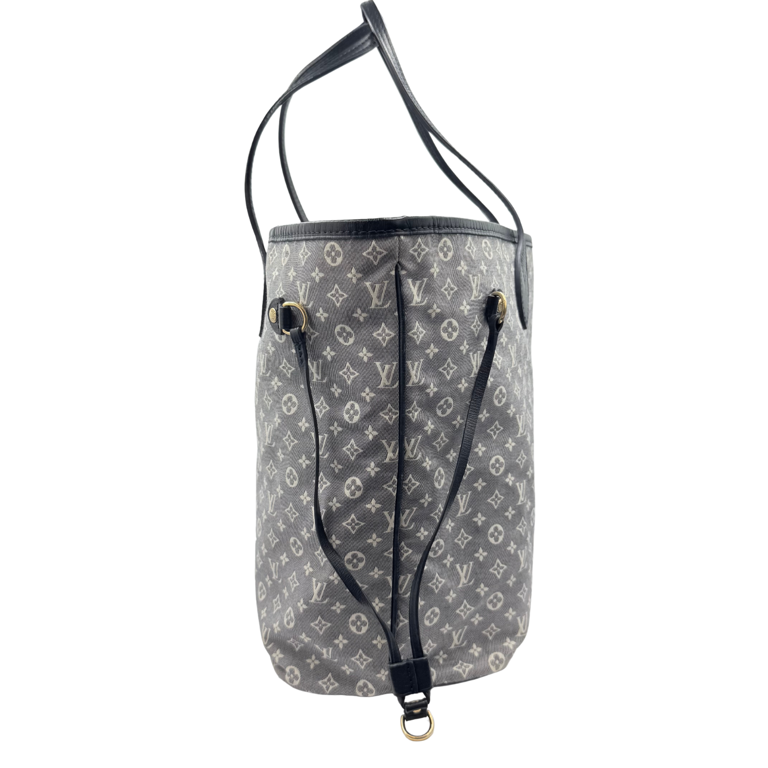 Louis Vuitton Monogram Mini Lin Neverfull MM Grey