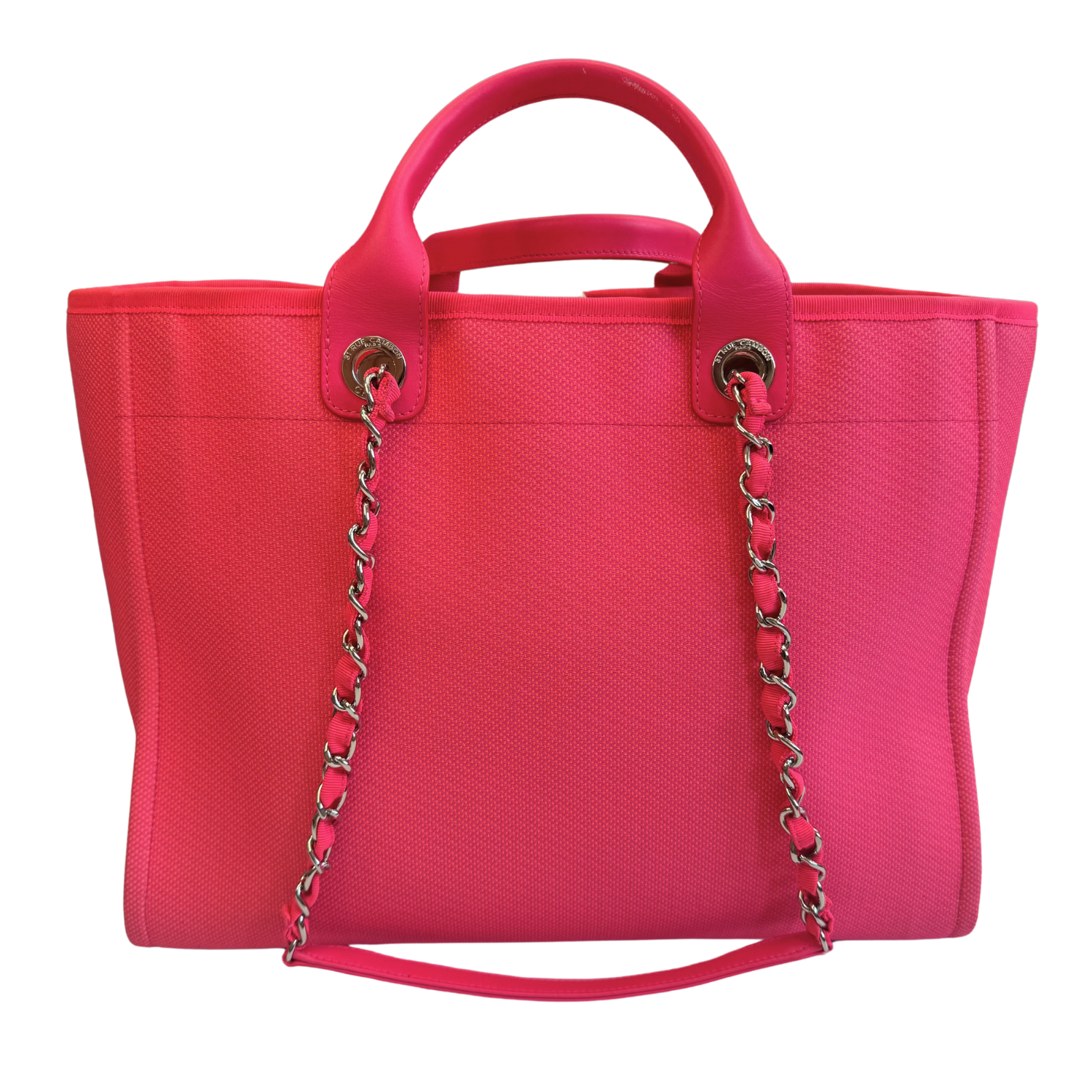Chanel Deauville Tote Pink
