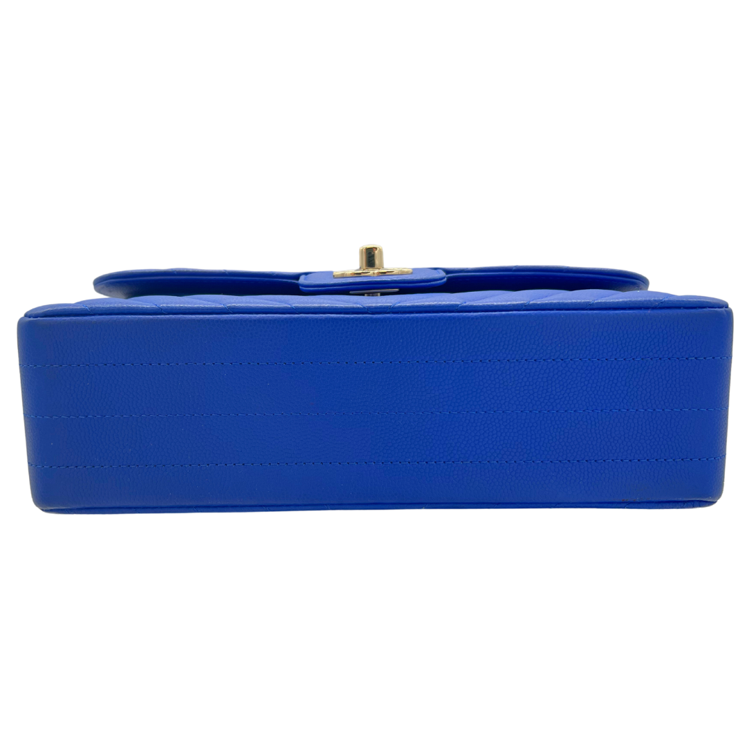 Chanel Small Classic Double Flap Blue
