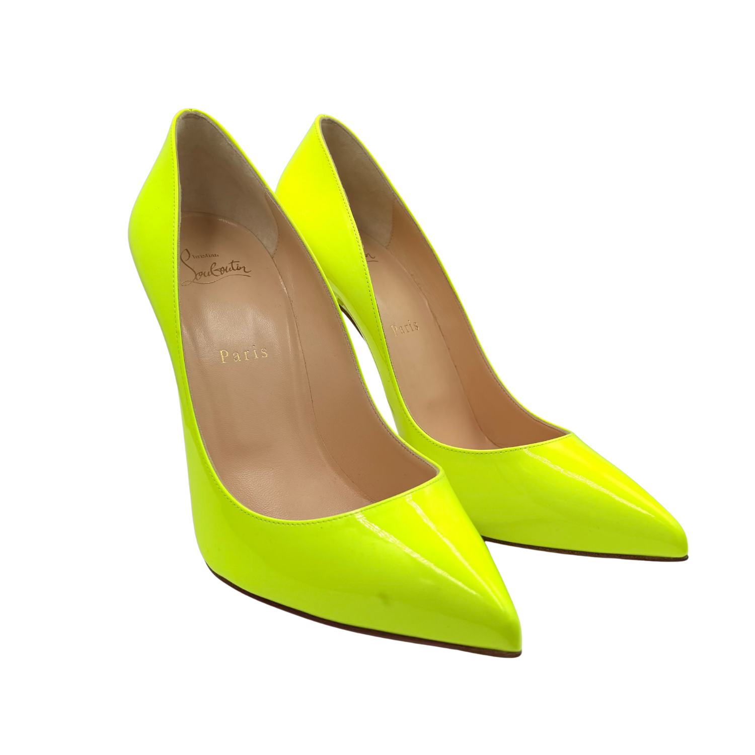 Christian Louboutin So Kate Neon Green Size 39.5