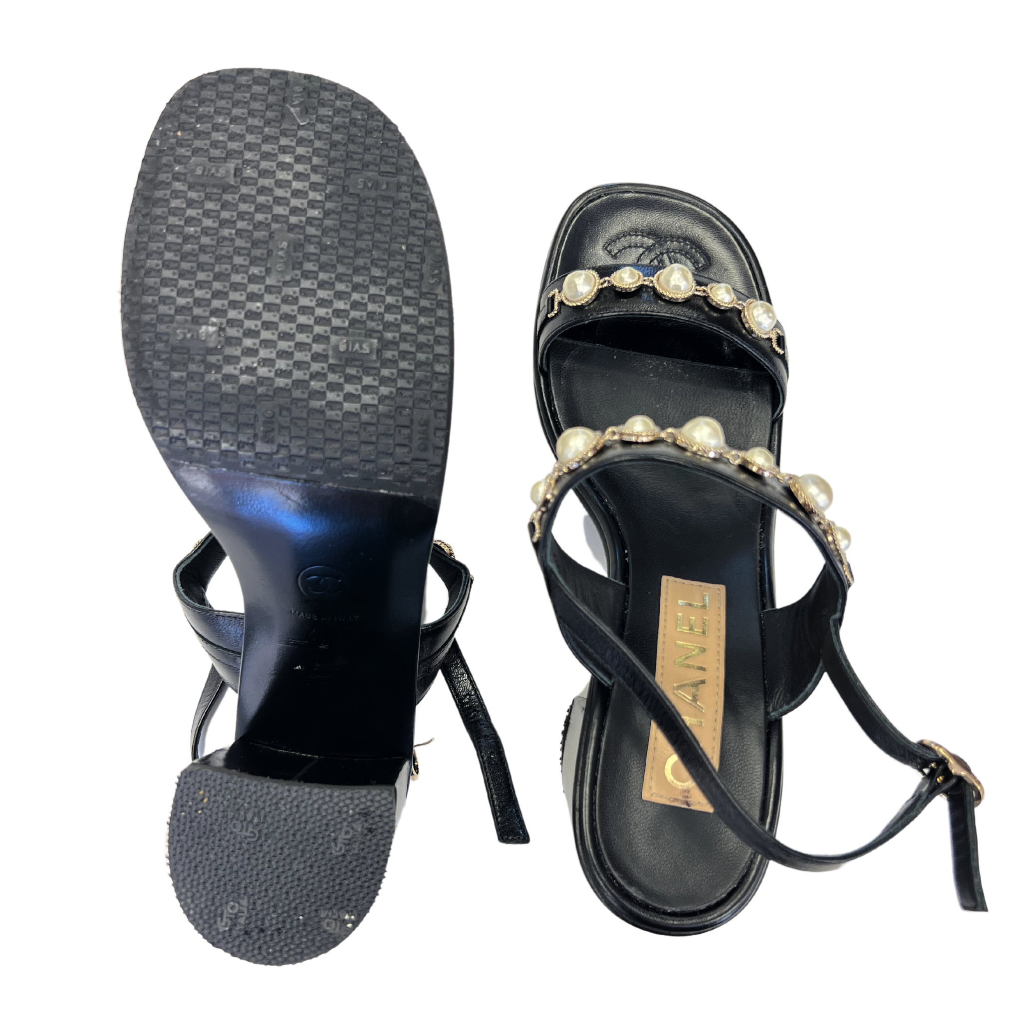 Chanel Slingback Platform
