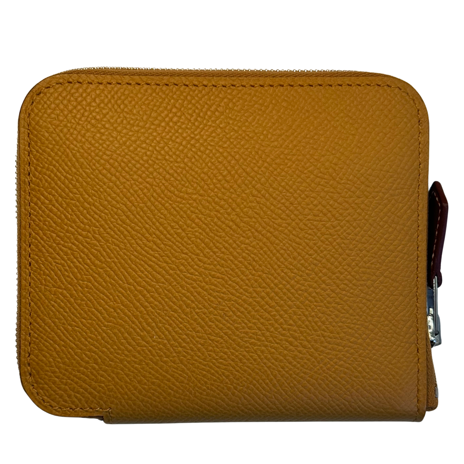 Hermès Epsom Silk'in Compact Wallet Sesame