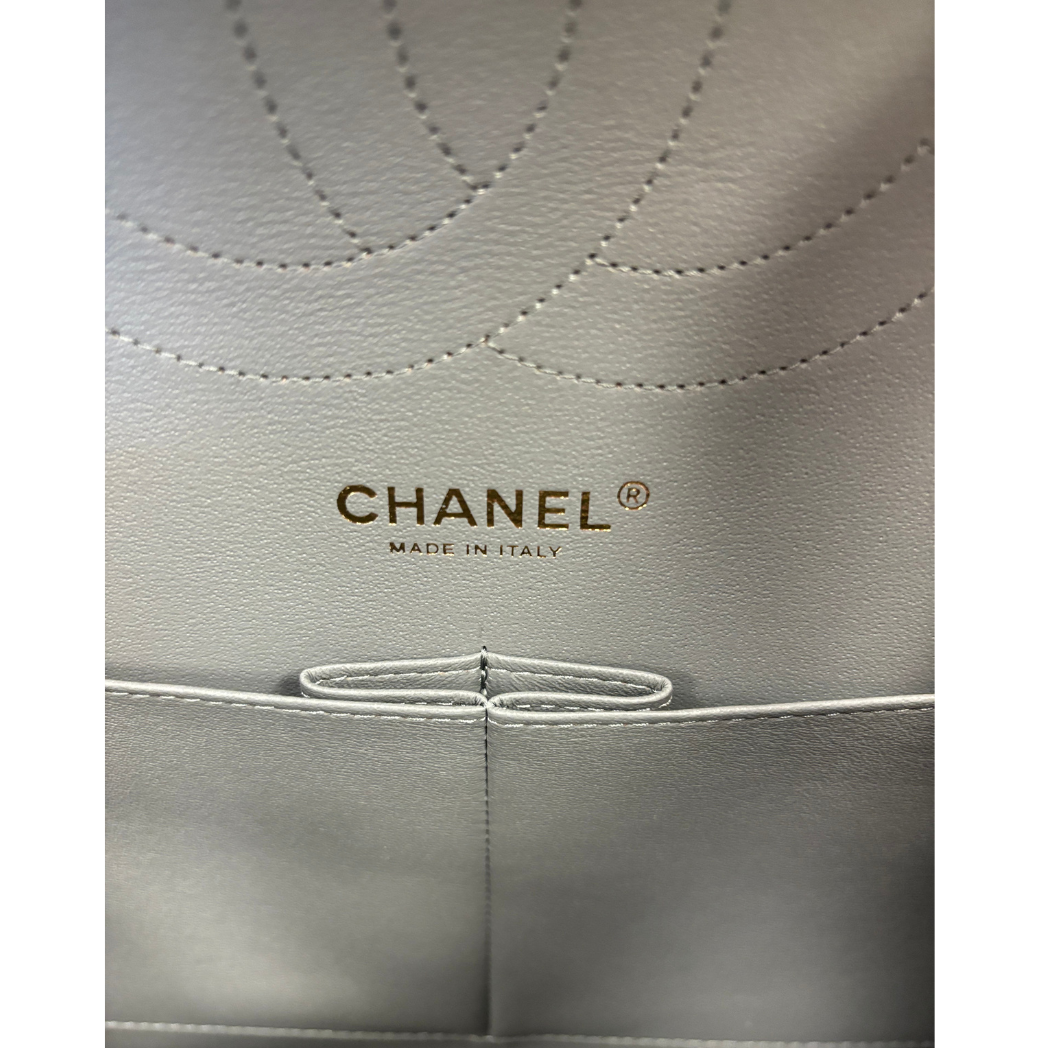 Chanel Jumbo Classic Double Flap Grey