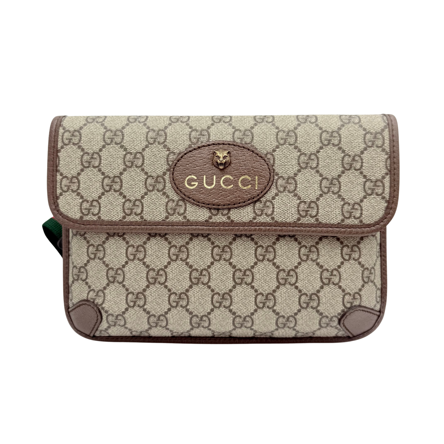 Gucci GG Supreme Monogram Neo Vintage Web Belt Bag Monogram