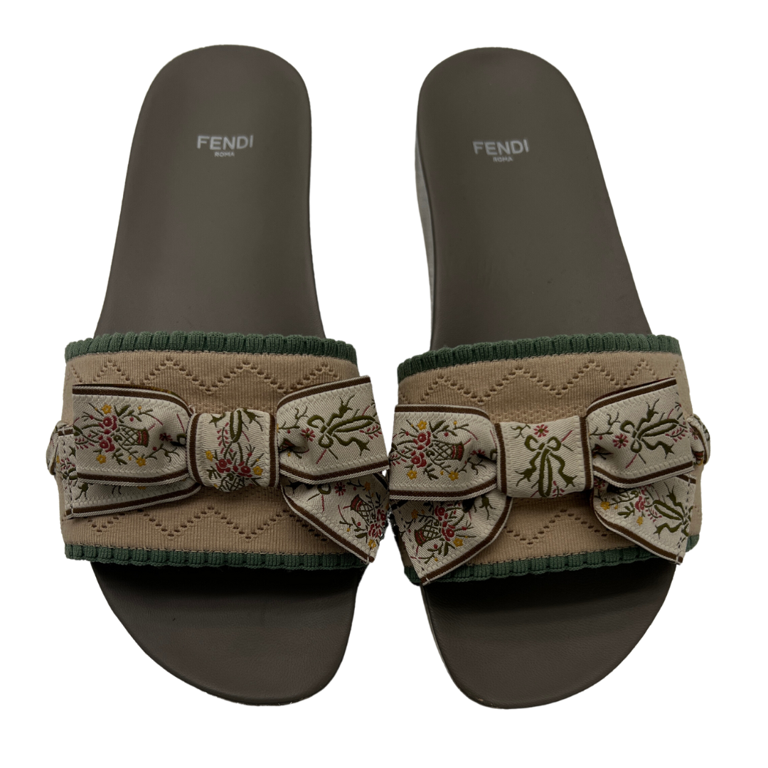 Fendi Bow Slides